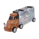 UPKOCH 1satz Mädchen Spielzeug Lastwagen Mit Dinosaurier- Cartoon Tier Containerfahrzeug Für Jungen Für Und Spielspaß
