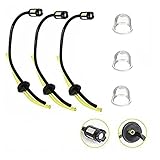 Benzinschlauch Motorsense Benzinfilter Ersatzteile Kit für Trimmer Mower Heckenschere Hochentaster Dichtung Gummiring Ölblasen Dichtungsrohr