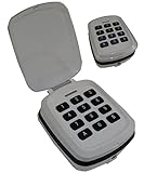 TK STAR Zahlencode 433 868 MHz Funk Tastatur Tor Zahlen Schloss Aufputz Garagentoröffner Torantrieb Garage Codetaster wasserdicht kompatibel zu Hormann Ecostar Novoferm Normstahl
