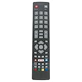 VINABTY BLFRMC0008 Ersatz Fernbedienung passend für Blaupunkt Full HD Smart LED 3D Fernseher mit Netflix YouTube 3D Tasten