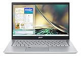 Acer Aspire 5 (A514-54-52G6) Laptop | 14 FHD Display | Intel Core i5-1135G7 | 8 GB RAM | 512 GB SSD | Intel Iris Xe Graphics | Windows 11 | QWERTZ Tastatur | silber