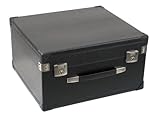 Alpenklang Koffer für 3-Reihige Harmonikas (Tragekoffer für 3-Reihige Harmonika, Holzkern, Kunstlederbezug)