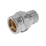 Friatherm Rohrsystem PN25 starr Übergang AG kurz (Variante: 16mmxR1/2)