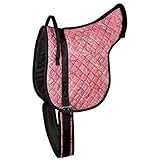 PFIFF 102925 Reitpad Reitkissen, Baumlos Haltegriff Sattelgurt, Bunt, Full