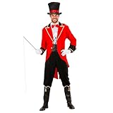 W WIDMANN MILANO Party Fashion - Kostüm Zirkusdirektor, Tierbändiger, Showman, Verkleidung für Karneval und Mottoparty