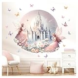 Little Deco Wandtattoo Schloss & Fee DL5034 M