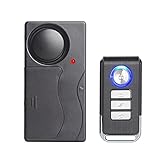 Lancoon Drahtloser Diebstahlalarm, 110 dB Laute Empfindlichkeit, Einstellbarer Bewegungssensor, Einbrecher Sicherheitssystem Für Türfenster Fahrrad Motorrad Wohnmobil