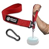 J Bryant Arm Wrestling Training Strap Gürtel Handgriff Arm Finger Unterarm Übungsgeräte Stärker und Power Trainer für Kabelmaschine und freies Gewicht Workout