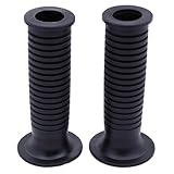 Lenkergriffe Griffgummis Motorrad Lenker Griff Gummi schwarz Links und rechts für F650GS F 650 CS F 650 GS R13 K 1100 LT K1100LT K1100RS K1200 K 1200 S R 1100 GS R1100RT R1100RS R1150 R850R R 850 RT