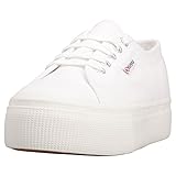 Superga Damen 2790acotw Linea Up And Down Sneaker, White 901, 39 EU
