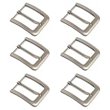 6 Stück Gürtelschnalle 40mm Gürtelschnallen Vintage Antik Buckle Wechselschließe Gürtelschließe, Wechselschließe Dornschliesse für Männer Frauen Gürtel