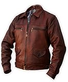Noble House Fliegerjacke Hartmann braun arg. Pferdeleder (XL)