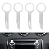 flintronic Auto Zierleistenkeile, 4 Stück Hebelwerkzeug Auto Set, Demontage Werkzeug Innenraum Verkleidung, Werkzeug für Fahrzeug Innen Verkleidung Reparatur Zierleisten Keil Clip Löser