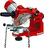 Einhell GC-CS 235 E Sägekettenschärfgerät (235 W, 3.000 1/min, Kettenspannvorr., Schleifscheibe, Beleuchtung, schwenkb. Schleifkopf, Tiefenbegrenzung)