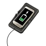 cartrend 90128 Wireless-Charger-kabelloses Laden für alle Qi-fähige Geräte, wie Samsung Galaxy S6, Microsoft Lumia (830, 920, 928, 930, 950 / XL/Dual-SIM, 1520), Google Nexus ab 4, LG G3