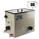 RhinoTuning RDF Automatischer Trommelfilter für Koi Tilapia Teich, Aquarium, Fischzucht, Hydroponik, Aquaponik, Brunnen, Wasserfiltersystem, Koi Teich Filter 10T10 (10.000 L/h)