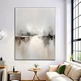 GDJSMIN Abstrakte Landschaft Leinwand Bilder Kunstdrucke Minimalistischer Stil Malerei Wandbilder auf Leinwand Wohnzimmer Schlafzimmer Wanddeko 50×70 cm