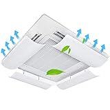 Atack-B Klimaanlage Windabweiser Anti Direct Blasen Windschutzscheibe Schallwand Für Schlafzimmer Büro Hotel?Zentraler Deflektor Der Klimaanlage (58 * 23 cm * 4)