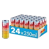 NEU: Red Bull Energy Drink Winter Edition Sugarfree - 24er Palette Dosen - Getränke mit Fuji-Apfel und Ingwer-Geschmack, EINWEG (24 x 250 ml)