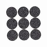 Anti-Rutsch Pads 9er Pack, Selbstklebende Gummiklebepunkte mit 27mm Durchmesser, rutschfeste Möbel Pads zum Schutz von Oberflächen, Rutschhemmer für Möbel wie Stühle, Tische, Schränke
