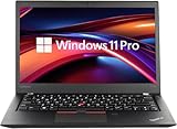 Lenovo Thinkpad T470s Business Laptop, 14 Zoll FHD (1920x1080), Intel Core i7-7500U, 16 GB RAM, 512 GB SSD, QWERTY Tastatur, Windows 11 Pro (Generalüberholt)