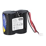 Batterie kompatibel ABUS Security-Center für 2WAY-Funk-Außensirene 3V ABUS FU2986 FU8220 FU8222 FUSG50000