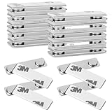 ChAusa Starke Wandmagnete Bild Aufhänger, Rutschfestem Design Bilderrahmen Magnetisch, Wand Magnet Kleben Poster Aufhängesystem, Klebestreifen zum Aufhängen von Rahmen-4.5 x 1.3 cm