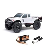 Axial 1/24 SCX24 Base Camp 4X4 RTR Brushed Rock Crawler (Battery & Charger Included), White