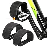 COYUN 2 Stück Universal Fahrrad Pedal Straps,Pedalriemen Fahrrad,Heimtrainer Pedal Straps,Pedalriemen,Fahrradpedalriemen Pedal-Zehenclips Riemen Band für Fixed Gear Bike,Nylon Velo Fußblock
