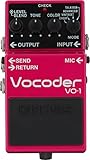BOSS VO-1 Vocoder Effektpedal, leistungsstarker Vocal-Effekt für Gitarre und Bass
