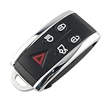 5 Knopf autoschlüssel gehäuse funkschlüssel schlüssel Punto Taste Smart Remote Key Shell Case Fob für Jaguar XF XK XKR X-Type S-Type 2007 2008 2009 2010 2012