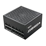 SUPER FLOWER Combat FG 850 W 80+ Gold, voll modular, ATX 3.1/PCIe 5.0, W/12 V-2x6 Kabel (2 x 8pin - 16pin native Kabel), Netzteil, FDB-Ventilator, SF-850C12FG, schwarze Version