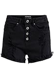 Khujo Damen Nephele Sportshorts, Schwarz (Black 200), W28