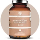 QIDOSHA® Calcium-Alpha-Ketoglutarat Ca-AKG, 120 Kapseln im Apothekerglas, deutsche Fertigung, jede Charge laborgeprüft