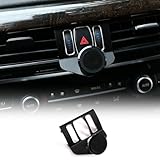 Handy-Halterung aus Aluminiumlegierung, um 360 Grad drehbar, Handy-Halterung für X5 F15 2014–2018, X6 F16 2015–2019, Schwarz