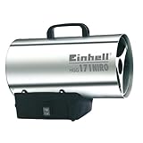 Einhell Heißluftgenerator HGG 171 Niro (17 kW, 700 mbar Betriebsdruck, 1000 m³/h Luftvolumenstrom, Piezozündung, Rückbrandsicherung, Turbo-Ventilator)