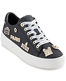 KARL LAGERFELD Damen Katzenstifte Sneaker, Schwarz, 42 EU