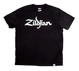Avedis Zildjian Company Unisex ZILDJIAN CLASSIC LOGO TEE BLACK SM T-Shirt, Schwarz, S