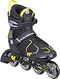 K2 F.I.T. 84 Speed ALU Inline Skate Black/Yellow, 43.5