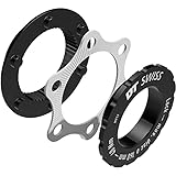 DT Swiss Unisex – Erwachsene Adapter is (6-Loch) Radnabe, schwarz, 1size