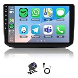 ACAVICA Android Autoradio für Skoda Fabia 5J MK2 2007–2013, 10.1" HD Touch Display, kabelloses Bluetooth Carplay, Android Auto, DAB Radio, GPS Navigation, DSP, Autoradio mit Dual WLAN für Skoda
