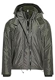 Superdry Herren Mountain Windcheater Jacke, Überschussgüter, Olivgrün, M