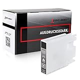 Logic-Seek Patrone kompatibel für Epson Workforce WF-6090 WF-6590 C13T907140 Schwarz 202ml