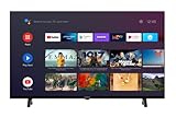 GRUNDIG (40 VOE 62) Fernseher 40 Zoll (100 cm) LED TV, Android TV, Full HD, Dolby Digital, Triple Tuner, Chromecast built-in, Smart TV, Schwarz