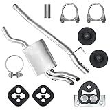 Ferroz Endschalldämpfer Auspuff Endtopf für Mercedes E E200 E220 W210 2.2 CDI 2.2 CDI