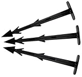 50 x 15cm lange Erdanker Bodenanker Erddübel Erdnägel Erdspieß für Unkrautvlies Vlies Bodengeweben Abdeckplanen