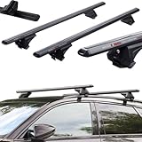 RIDIGO Dachträger für Opel Signum 1 I 5-Tür 2003-2009 mit geschlossener (integrierter) Dachreling Black