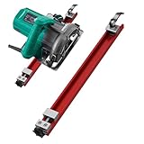 Kreissägeleitschiene, Präzisions-Schnittführung Für Handkreissägen, Verstellbare Holzschneid-Aufnahme mit Klemmbasis für Präzisionswerkzeuge in Holzbearbeitung und Rahmenbau