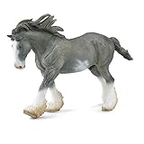 CollectA 88620 - Clydesdale Hengst sabino-schwarz-rot-grau