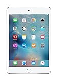 Apple iPad Mini 4, 7,9" Display mit WI-Fi + Cellular, 128 GB, 2015, Silber (Generalüberholt)
